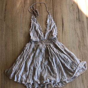 Tan dress